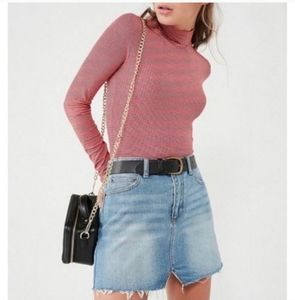 BDG Urban Outfitters Denim Mini Skirt Distressed Size XS